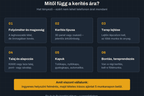 Zsalukő kerítés