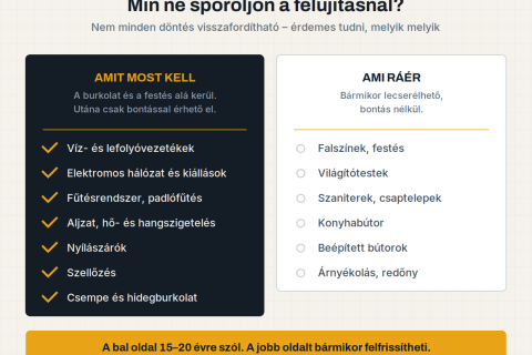 Lakás és házfelújítás