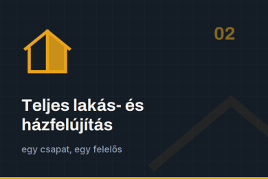 Teljes lakás- és házfelújítás
